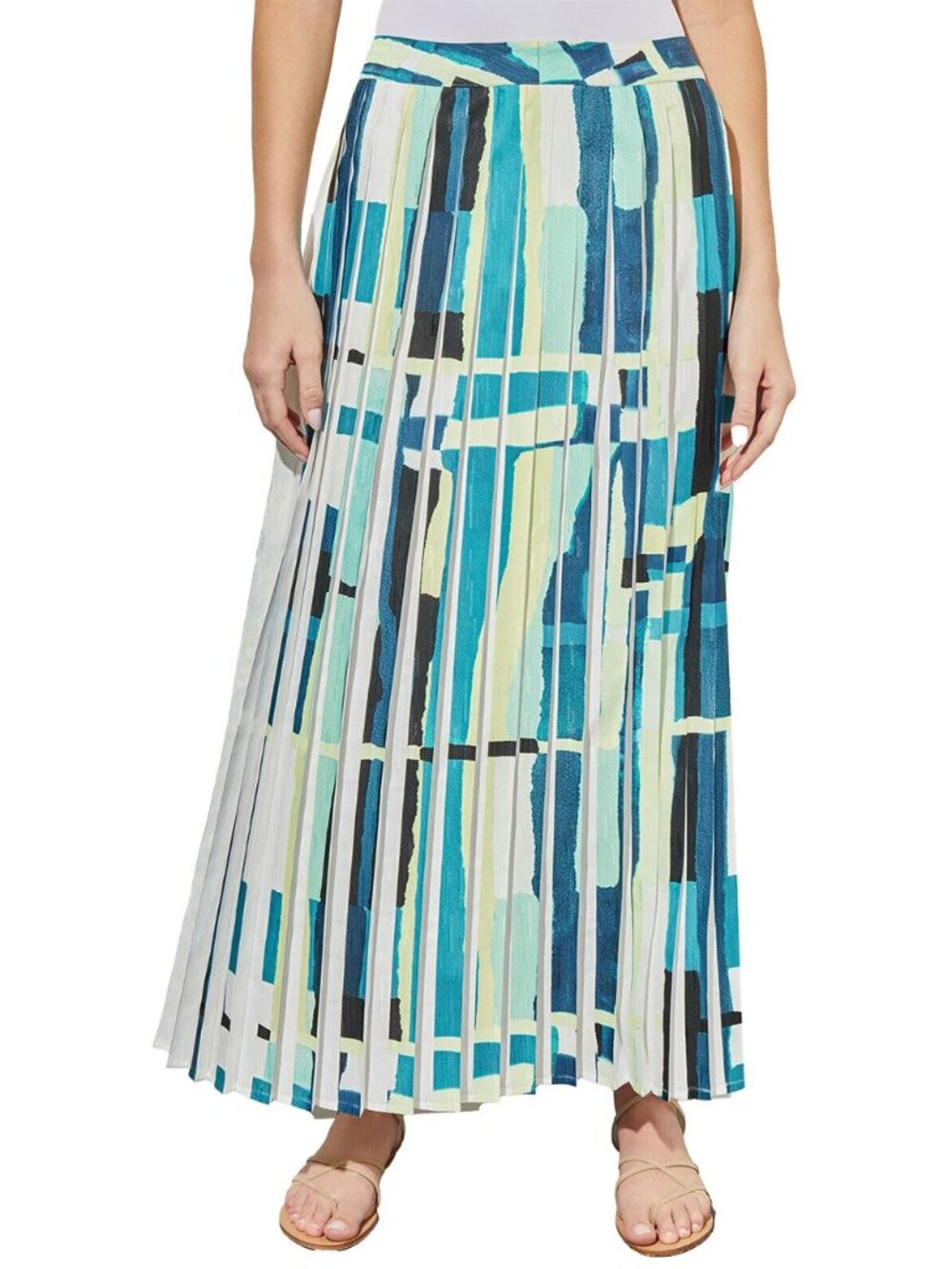 Ming Wang $220 Maxi A-Line Skirt Sz XL NWT!